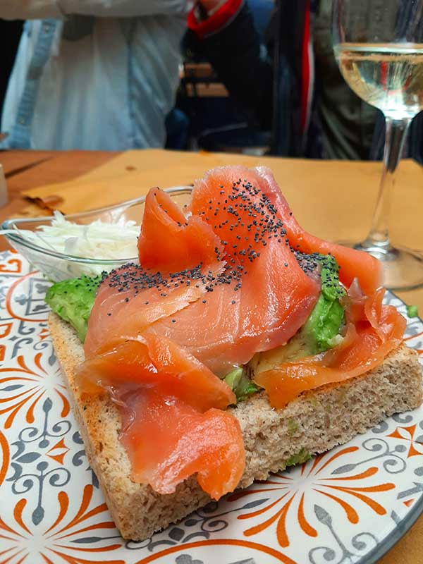 Piccoli Brunch a Torino Avocuddle Cafe pane e salomene