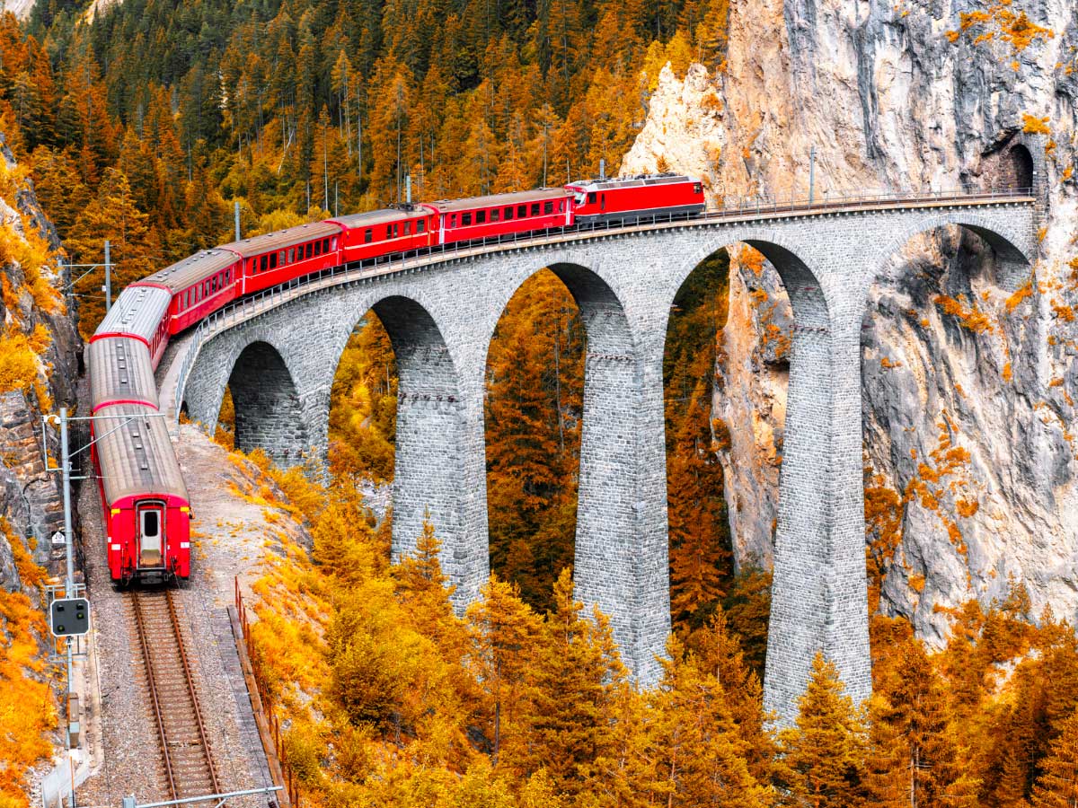 Trenino rosso del bernina