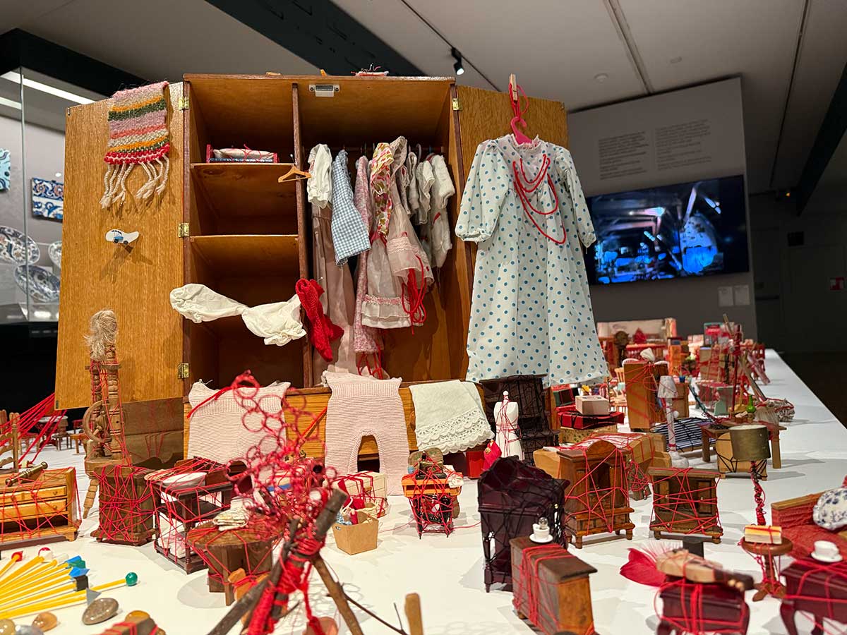 Chiharu Shiota al Mao