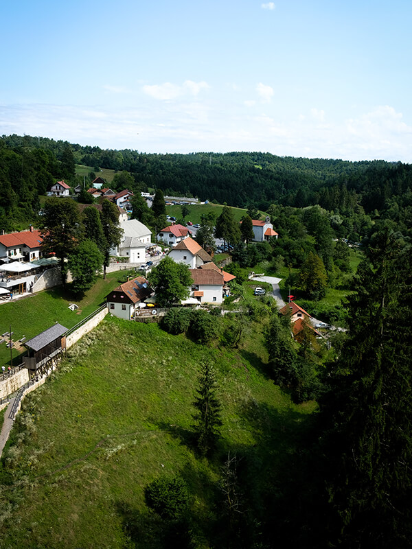 Vista dal castello