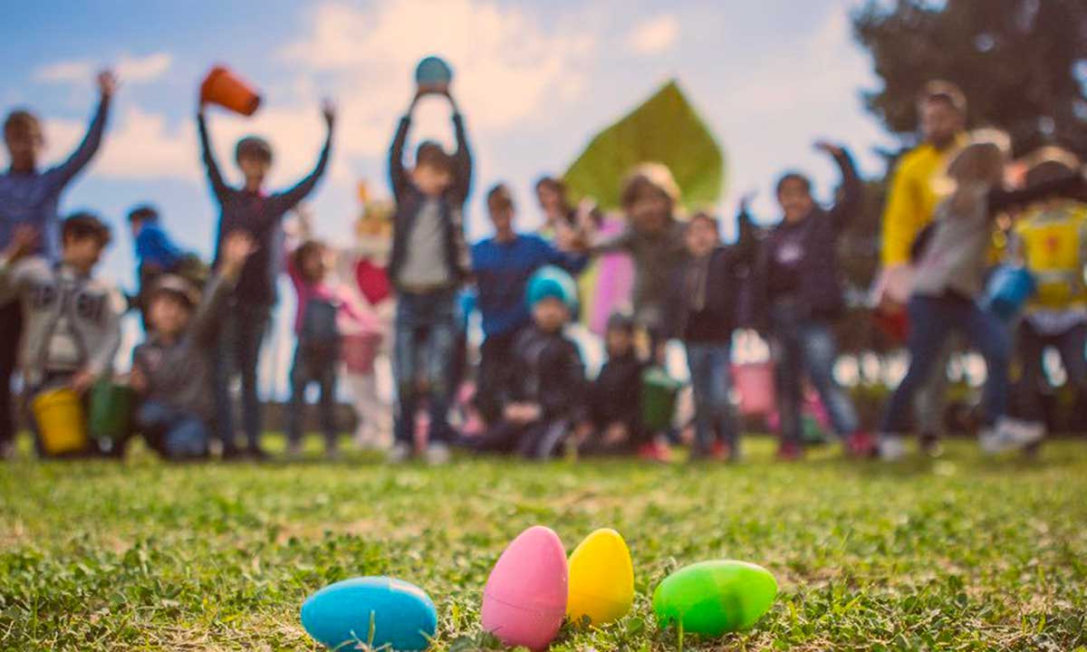 caccia alle uova di pasqua 