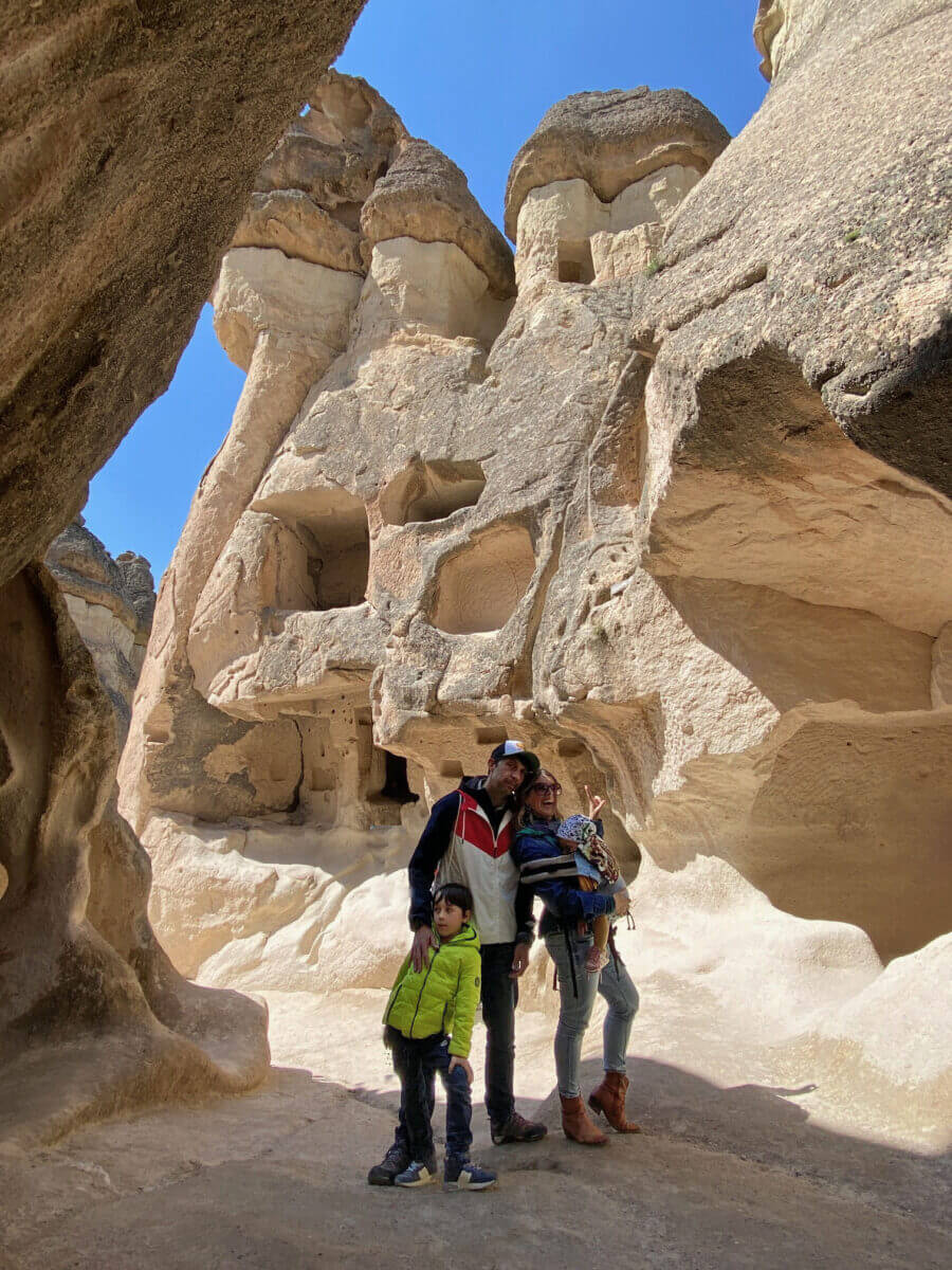 famiglia cappadocia turchia
