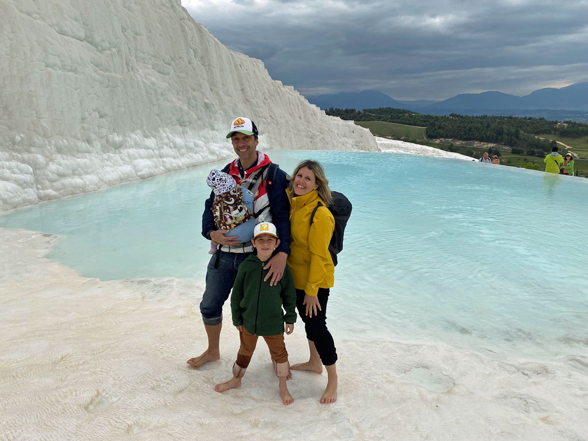 famiglia a pamukkale