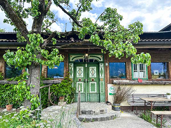 Tennengau con i bambini fattoria