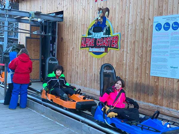 Alpine coaster Piemonte Bardonecchia