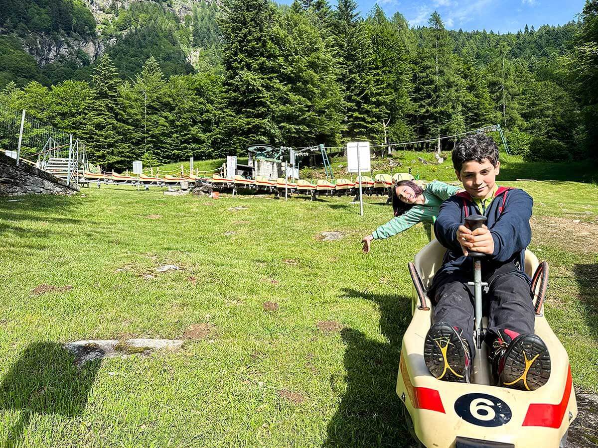 alpine coaster piemonte Rimasco 