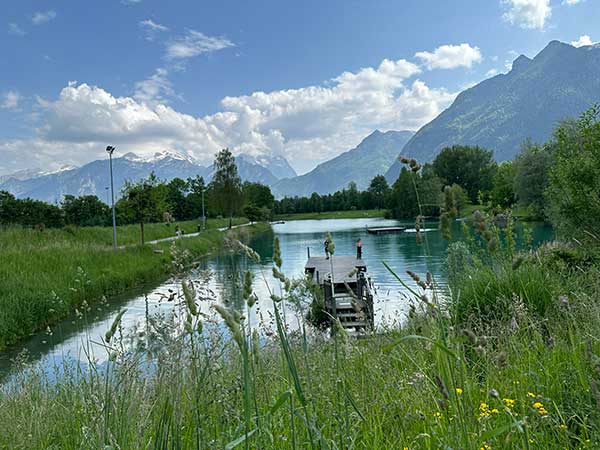 salisburghese tennengau con i bambini