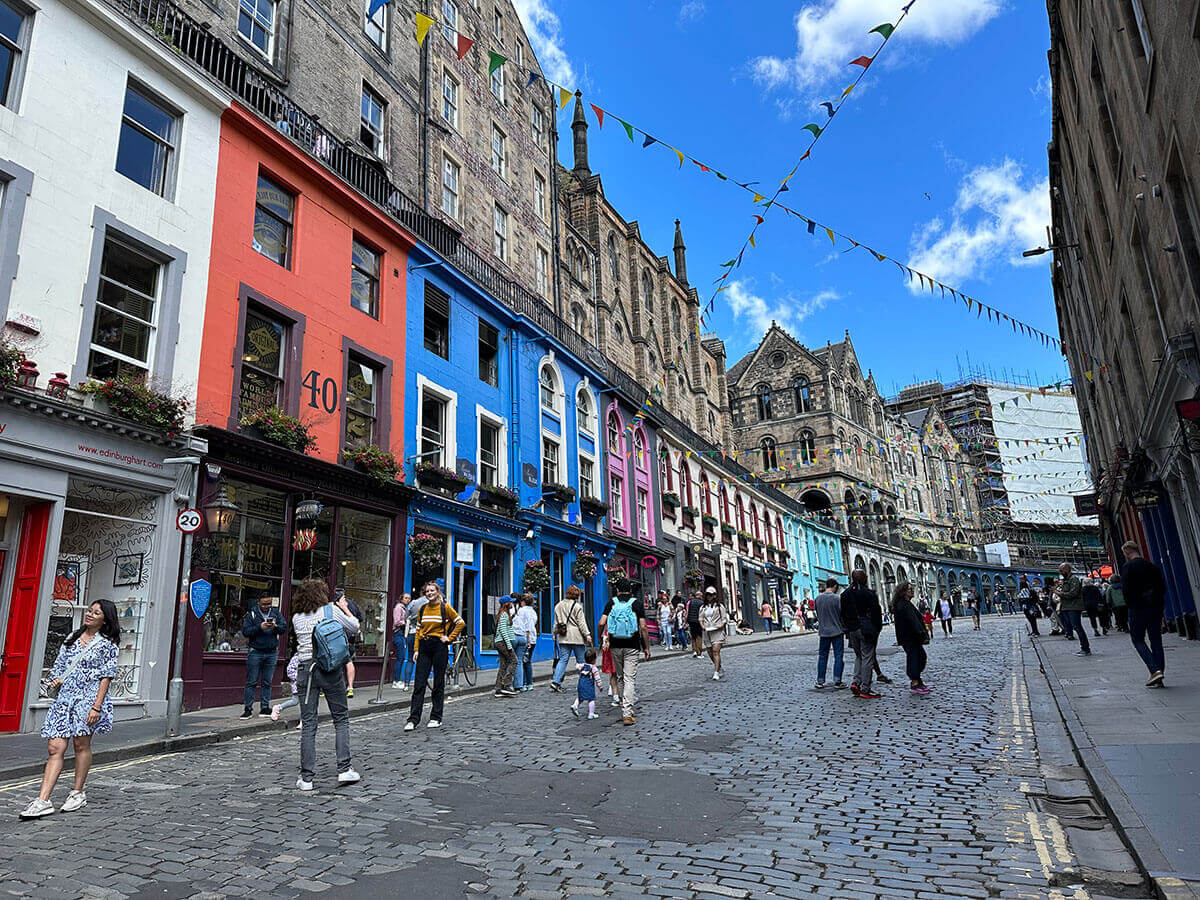 victoria street harry potter edimburgo