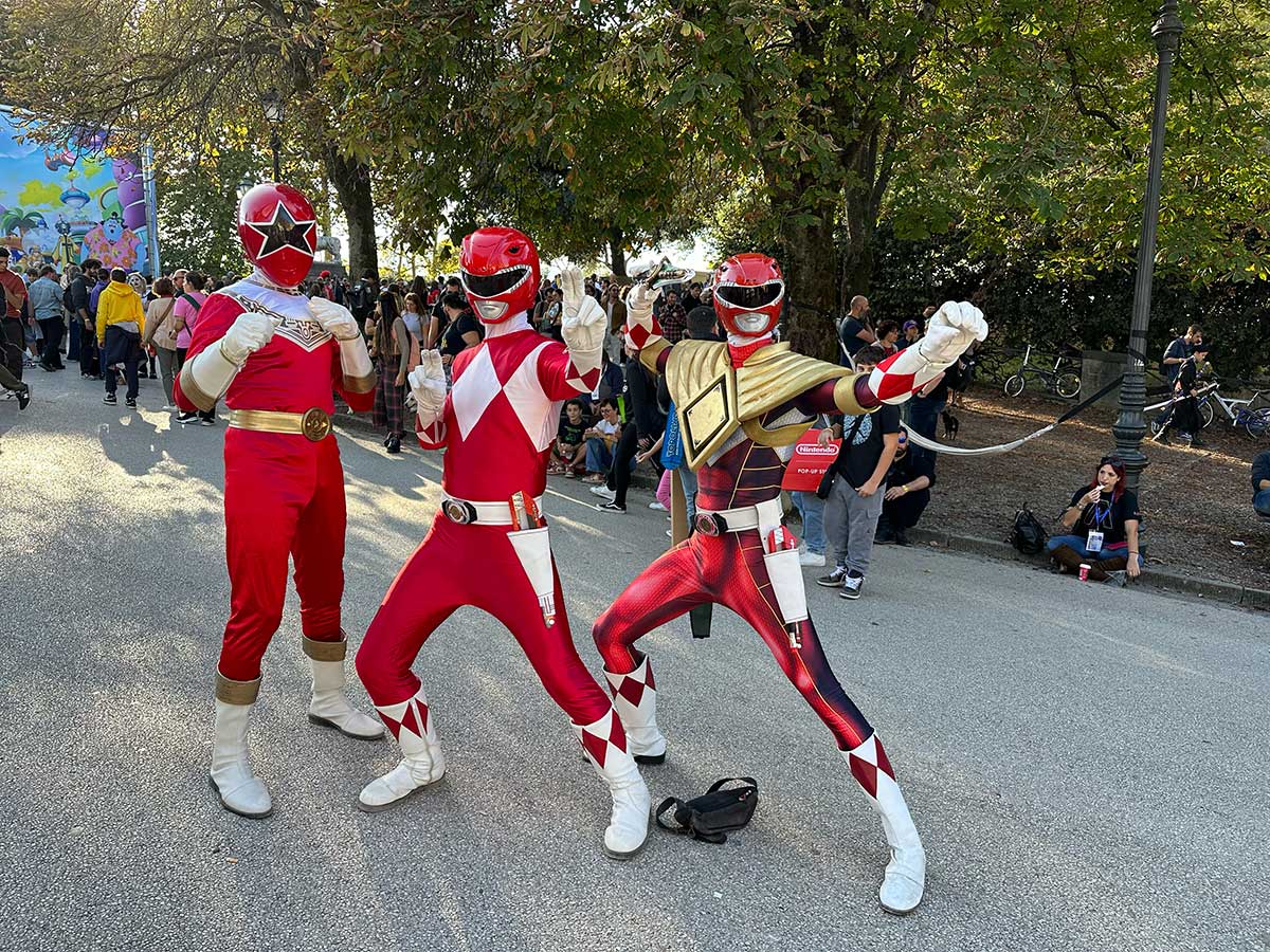 power rangers al lucca comics