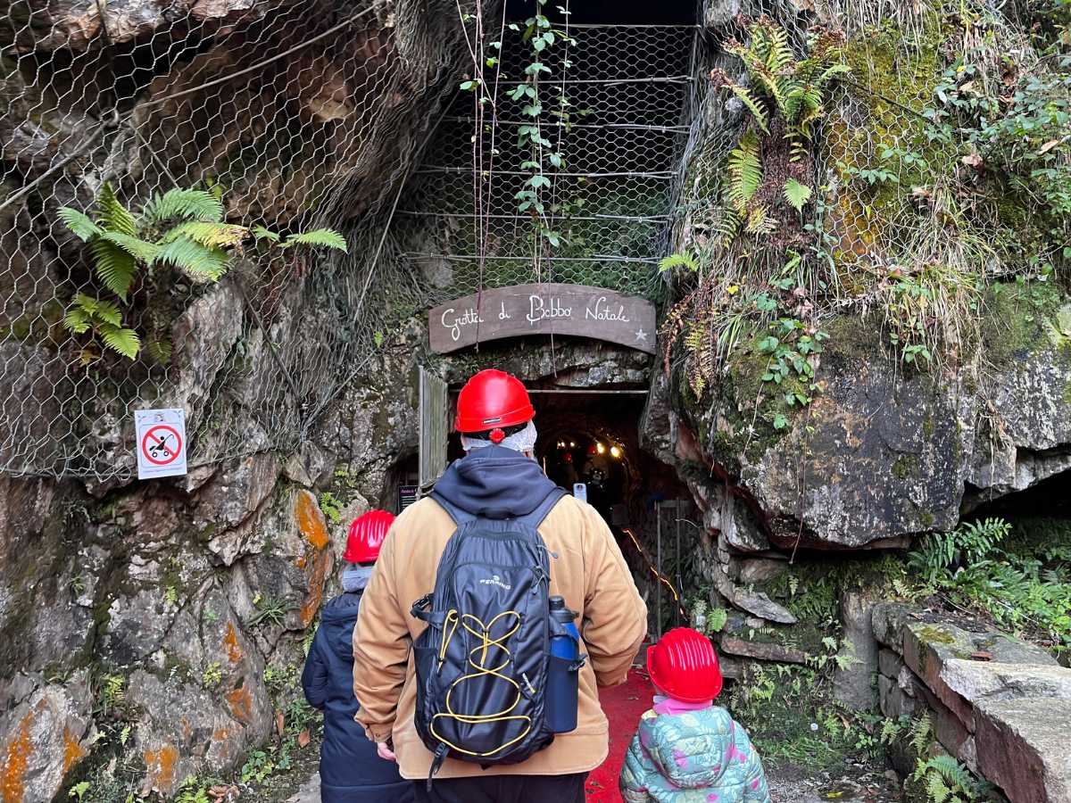 ingresso grotta di Babbo Natale