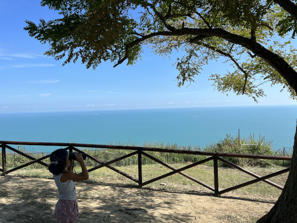 vista panoramica sul mare 