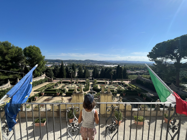 giardini visti dall'alto