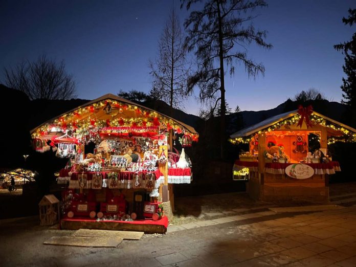 casette mercatino di natale levico terme