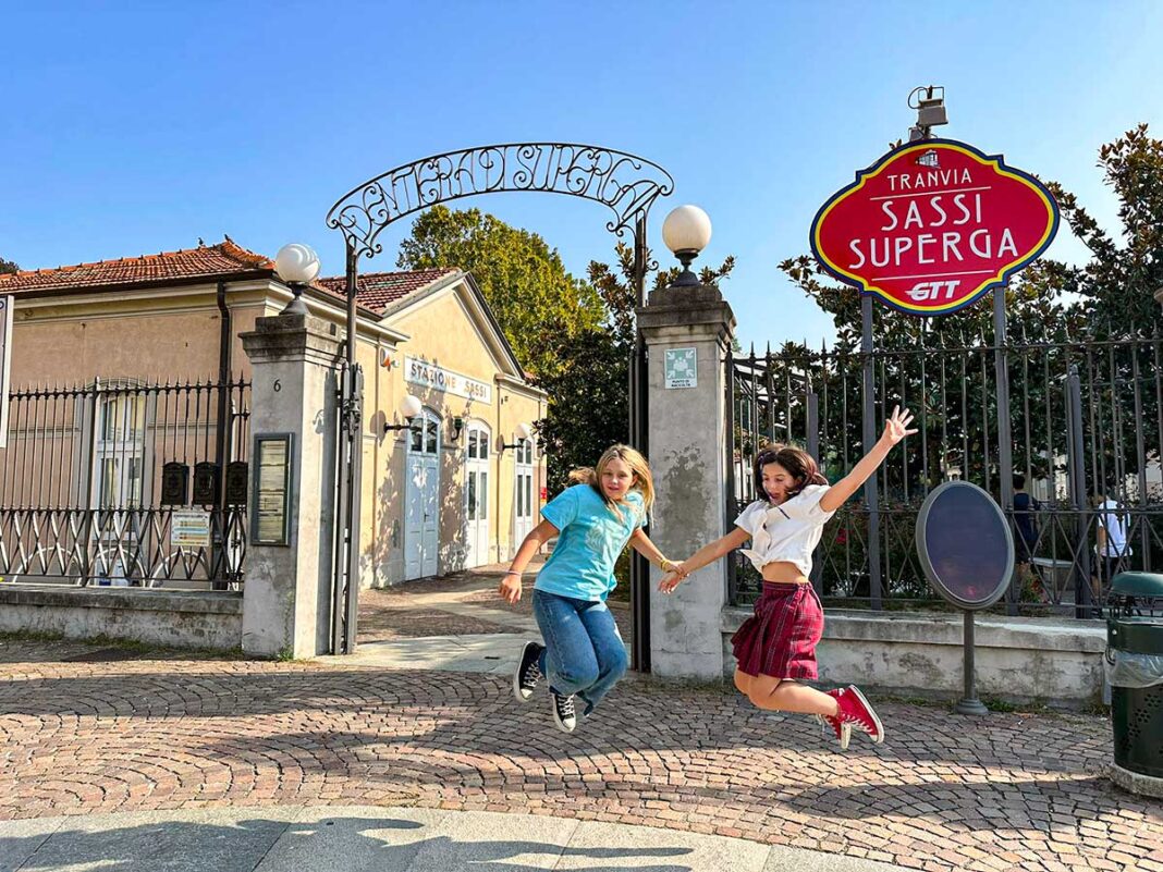 stazione sassi superga treno cremagliera