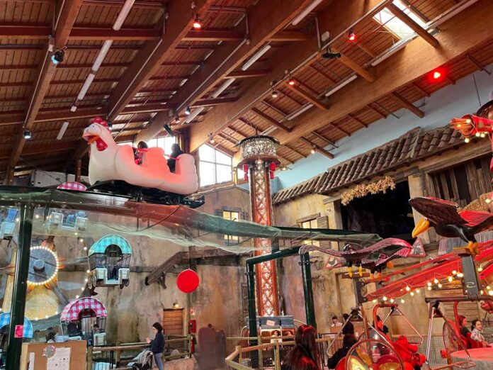 Parco divertimenti Luna Farm a Bologna, attrazioni al coperto per bambini e famiglie