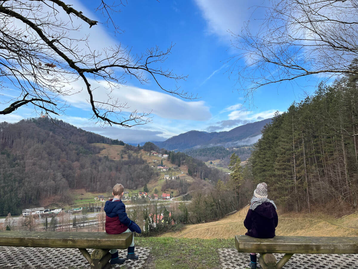 vista dal castello di lasko