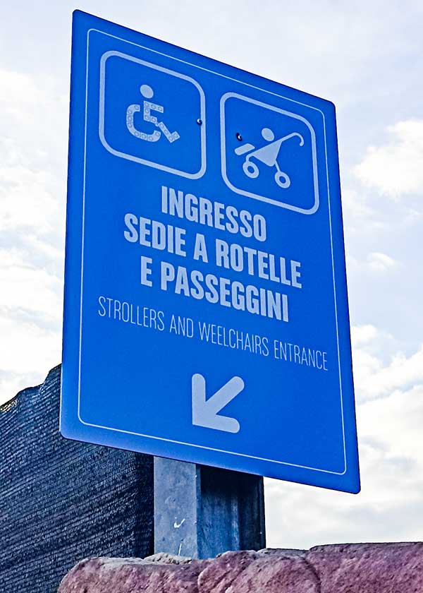 accessibilita gardaland bambin disabili