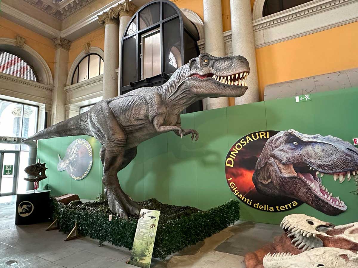 mostra dinosauri