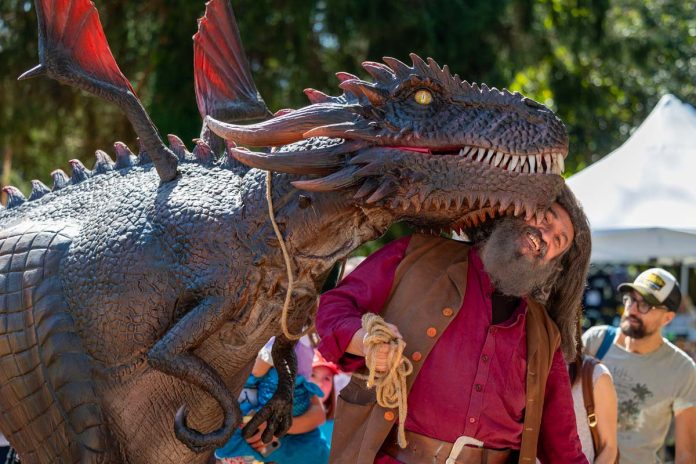 Hagrid e un drago al castello sorprese