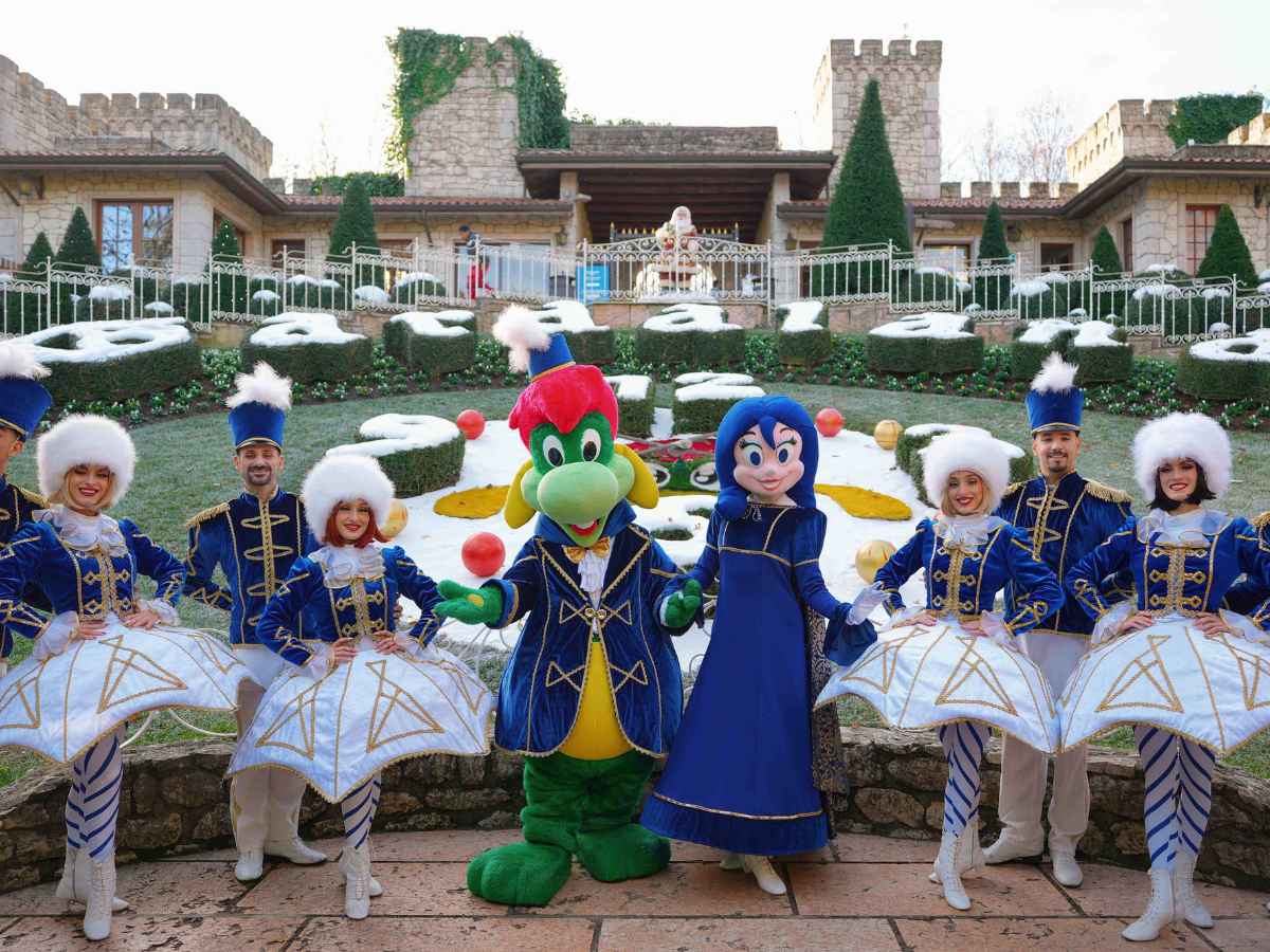 mascotte di gardaland magic winter