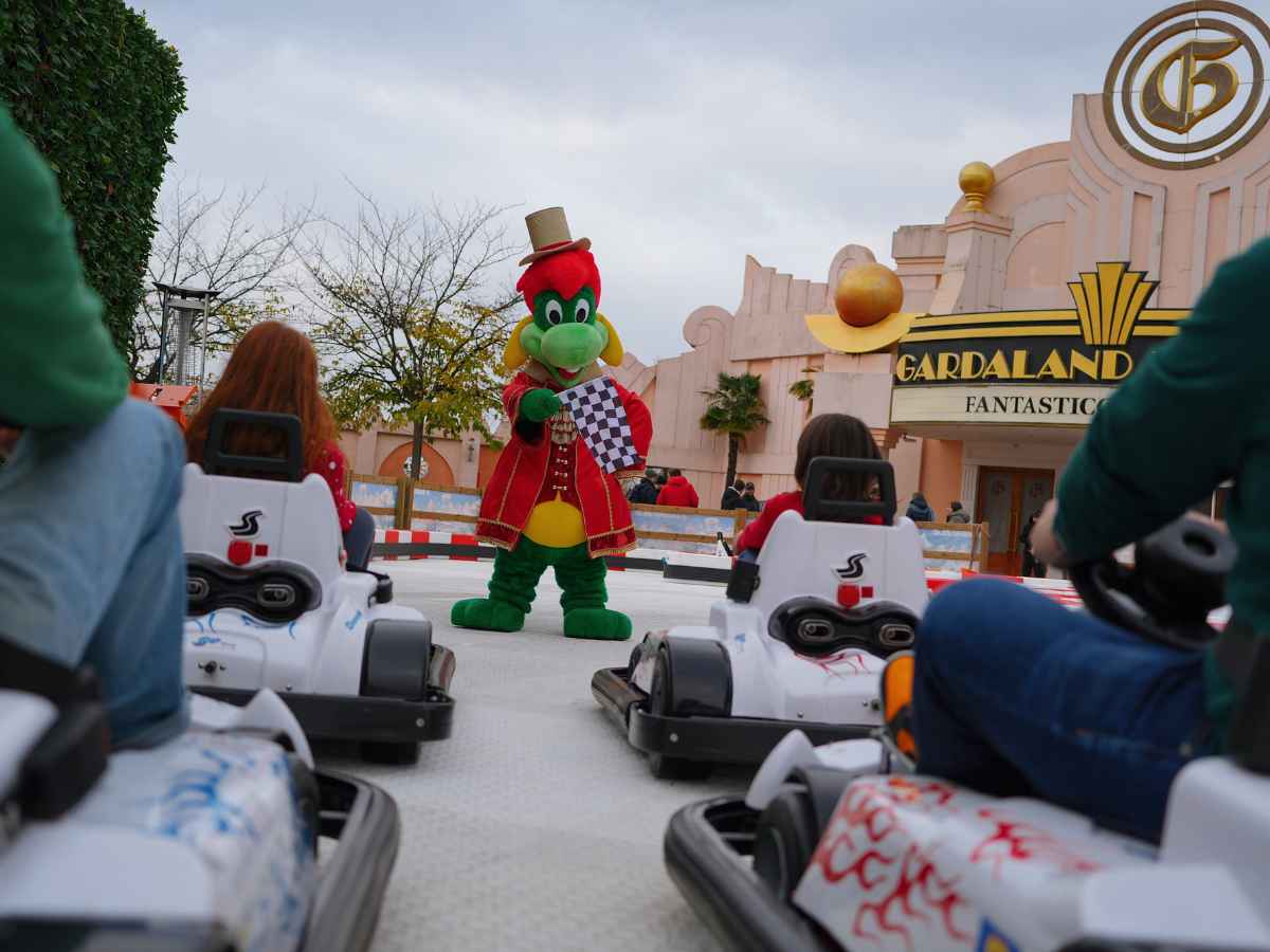 go kart natalizi a gardaland magic winter