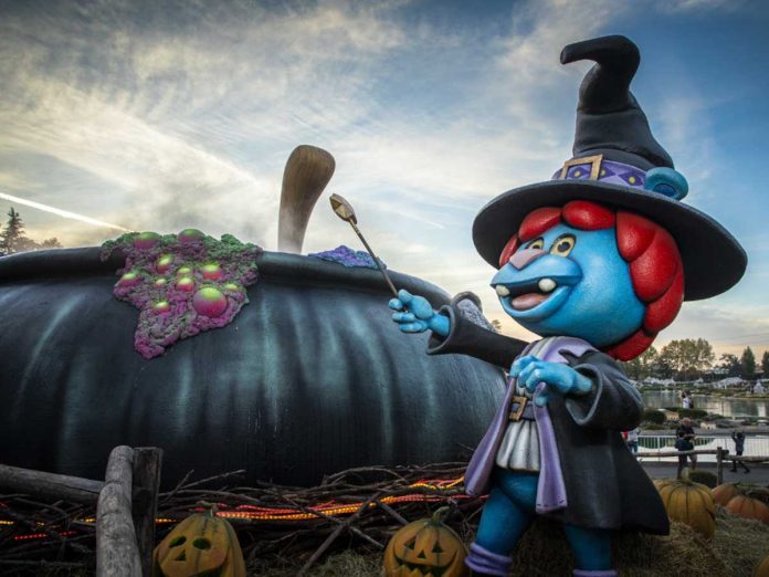 halloween leolandia allestimenti allestimenti a tema halloween a leolandia