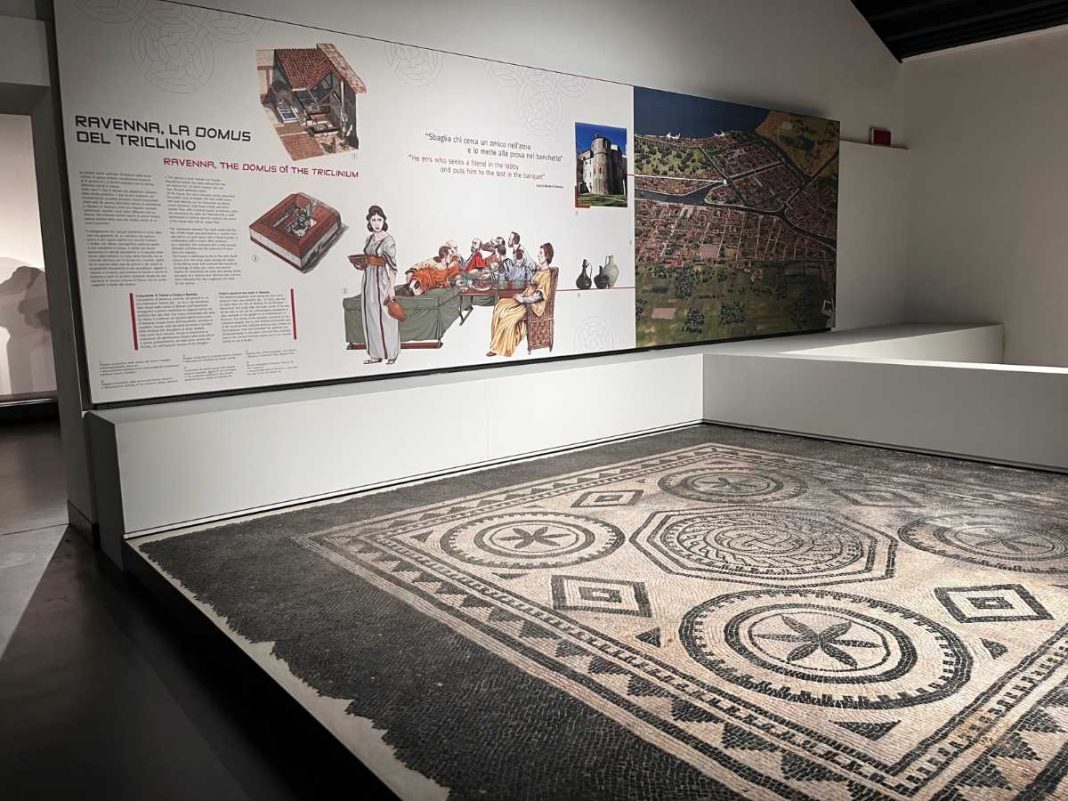 pavimento mosaico classis ravenna musei emilia romagna