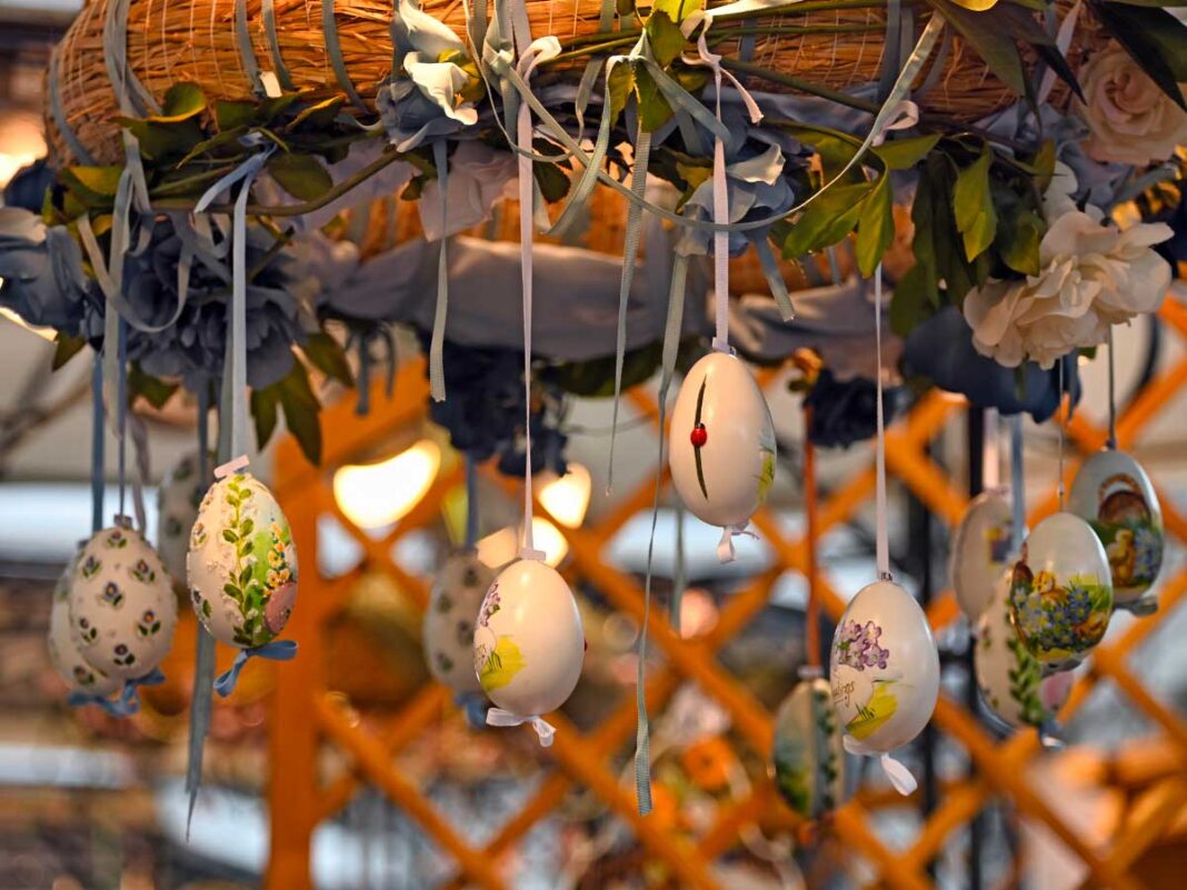 Mercatin idi Pasqua i nEuropa: decorazioni