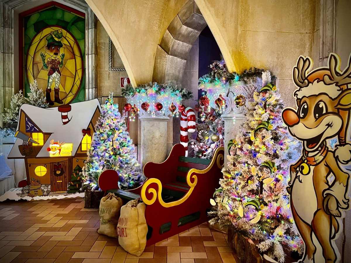 rego di babbo natale a magicland