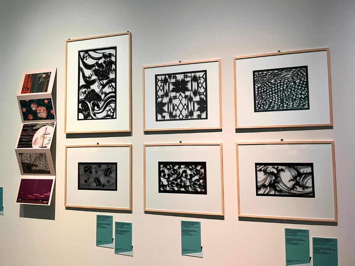 mascherine alla mostra graphic japan di Bologna