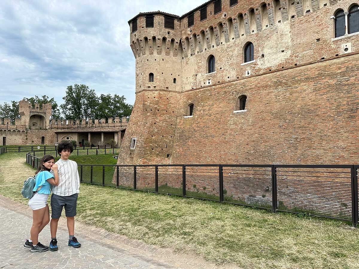 Bambini al Castello di Gradara