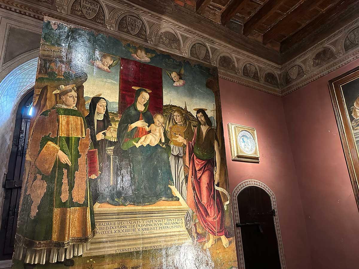 Dipinto padre Raffaello Sanzi oa Gradara