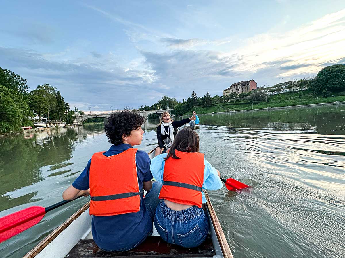 torino giro canoa