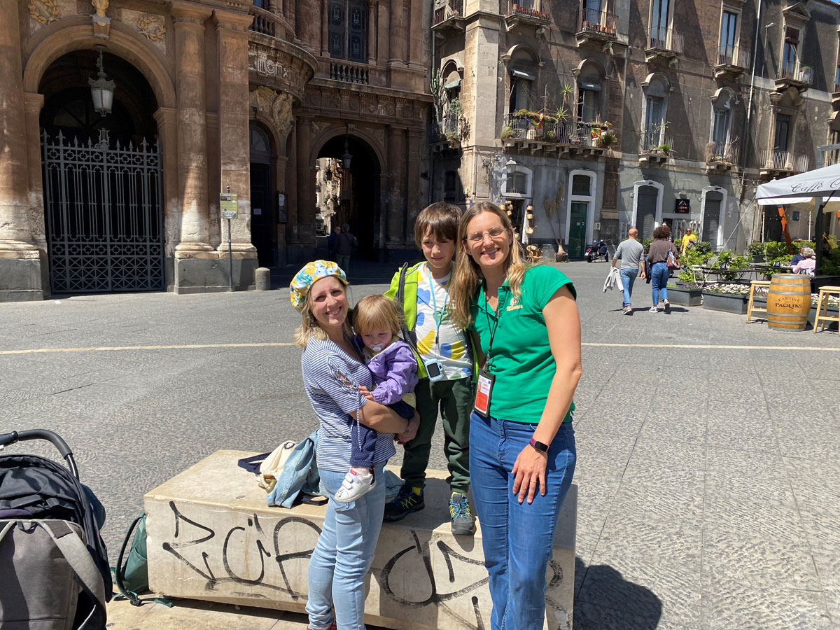 visita guidata per bambini a catania sicilia