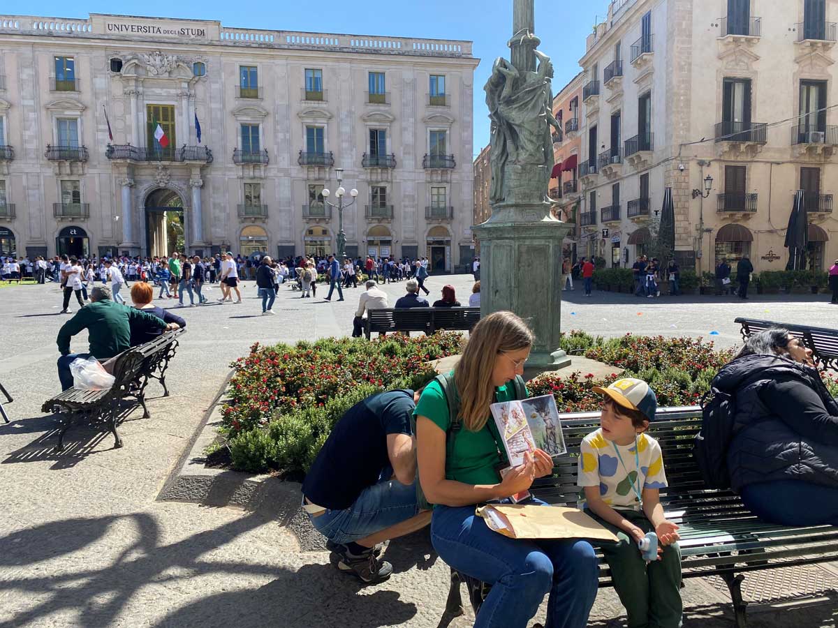 visita guidata catania per bambini