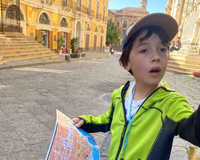 bambino visita guidata catania
