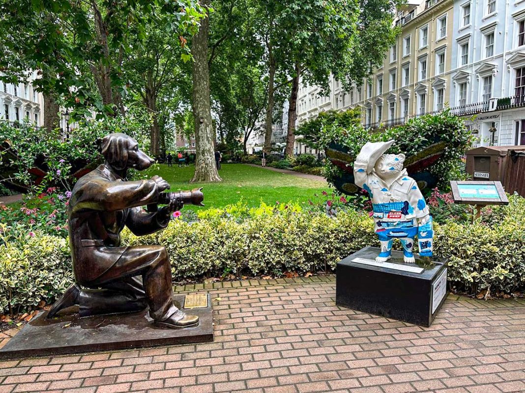 Statua Paddington a Londra