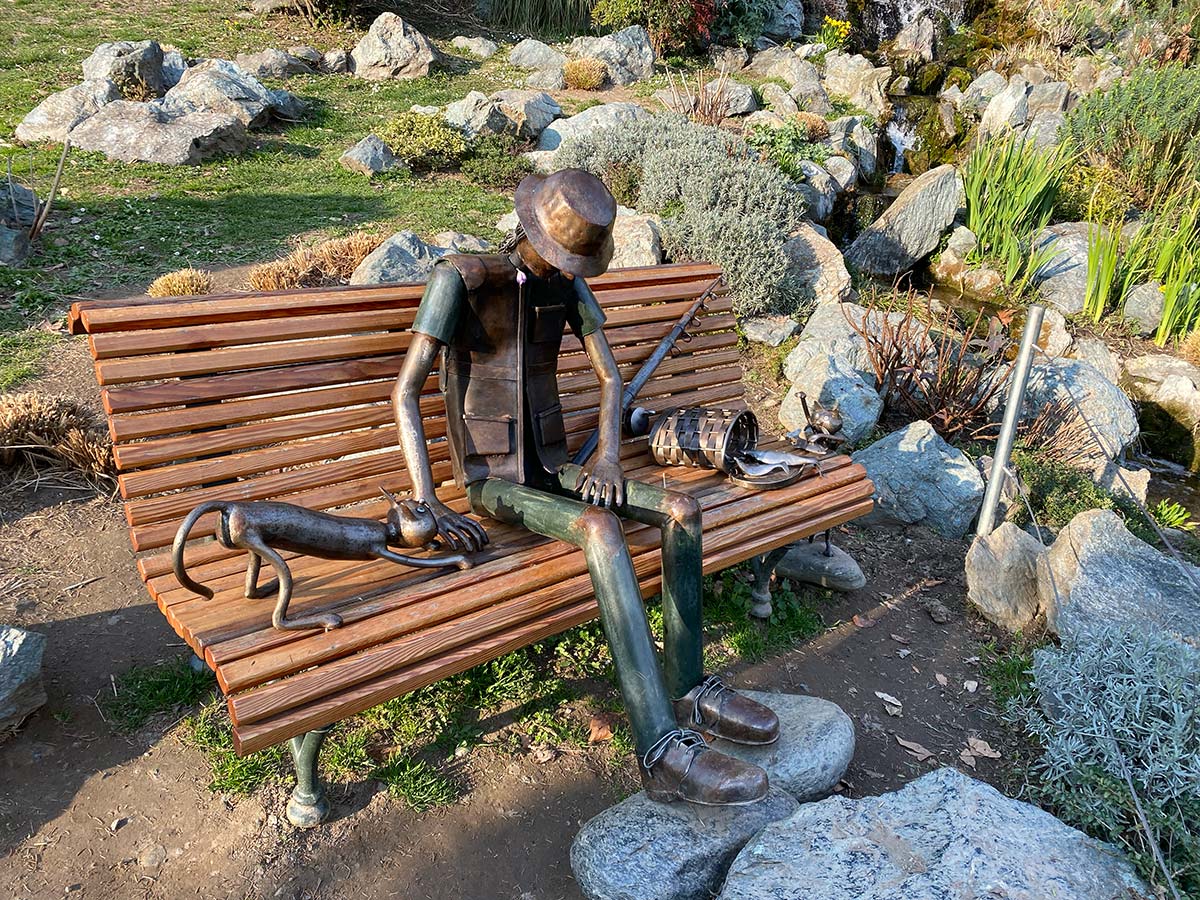 Parco del Valentino statua di Rodolfo Marasciuolo