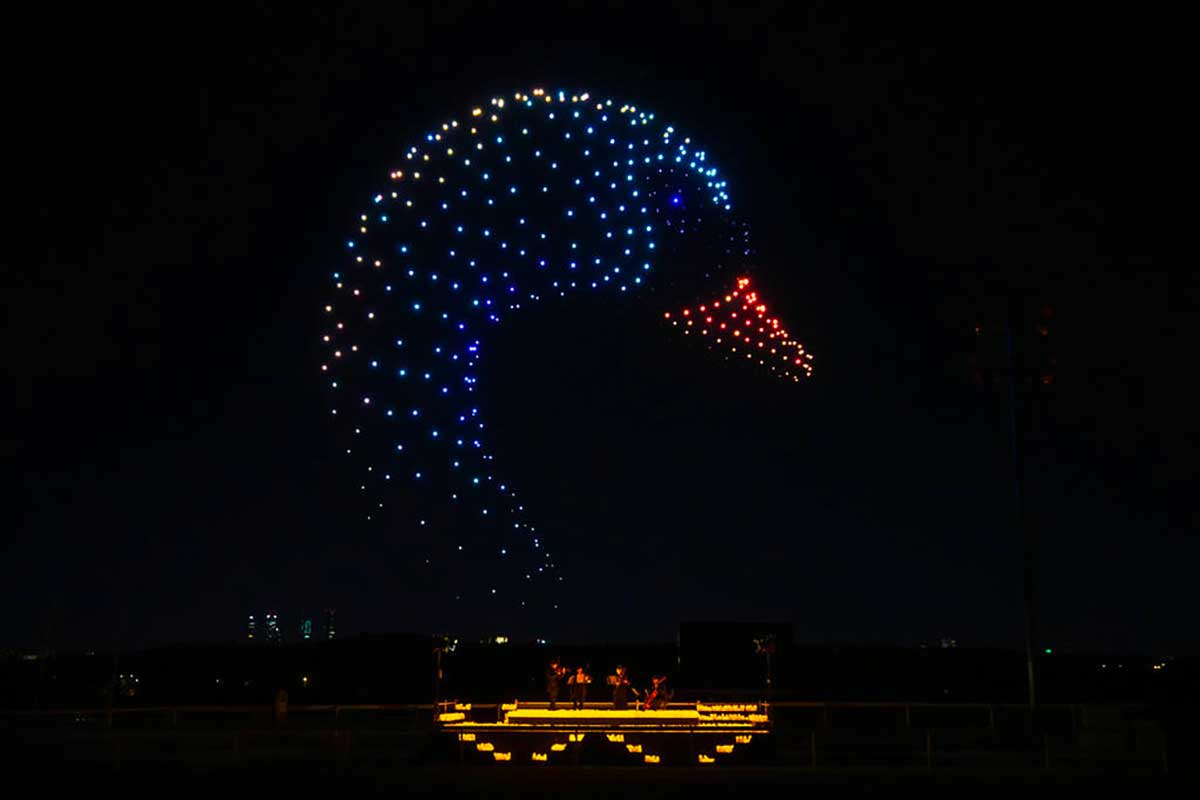 drone show torino
