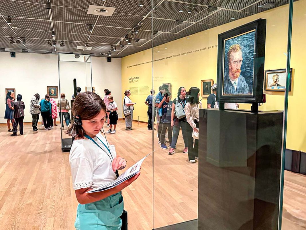 museo van goh amsterdam con i bambini