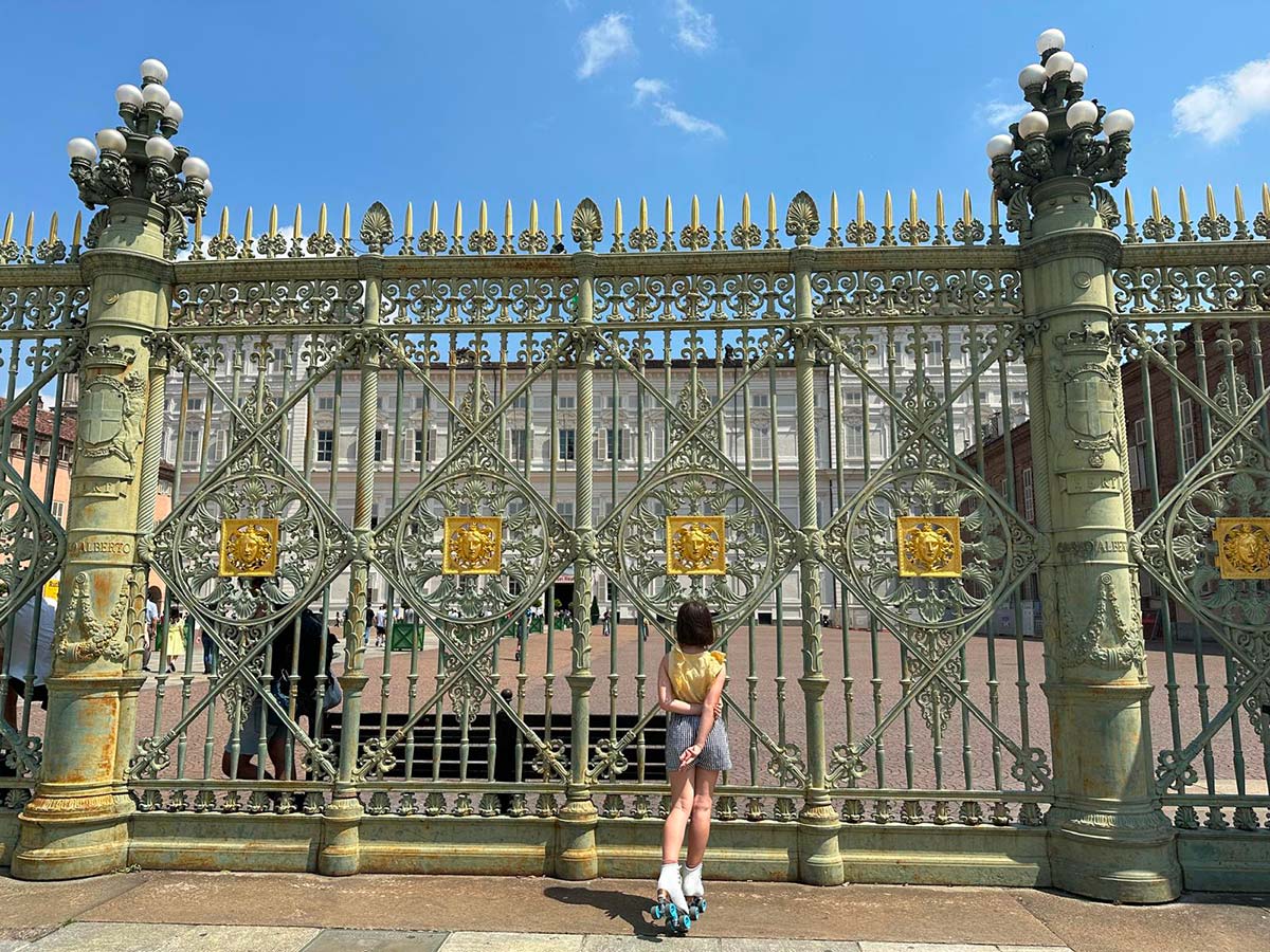 Cancellata palazzo Reale 