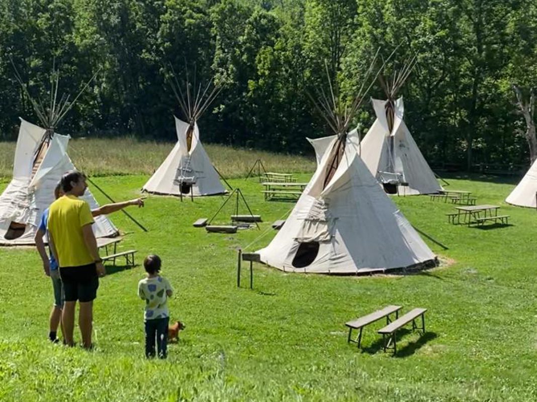 tepee valle maira tatanka village