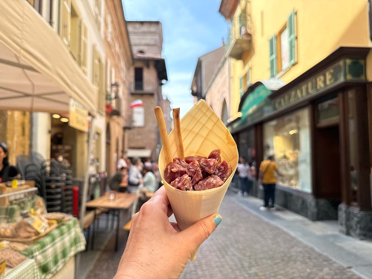 cartoccio di salsiccia