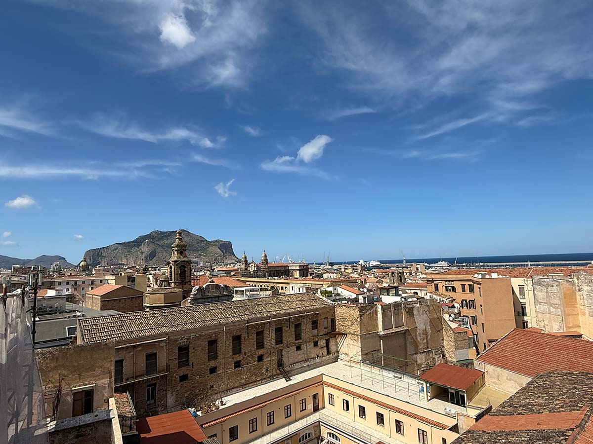 palermo dall'alto