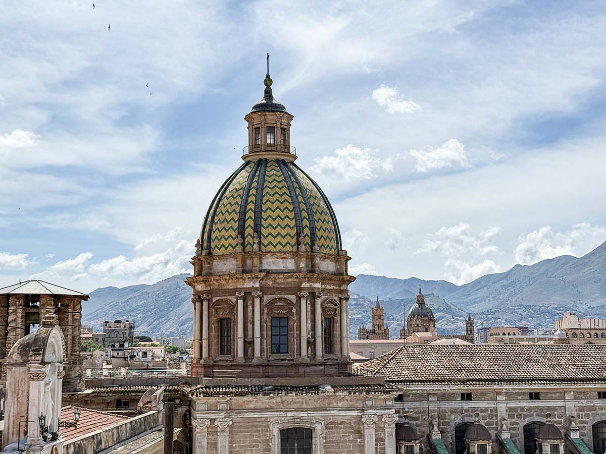 Palermo vista dall'alto