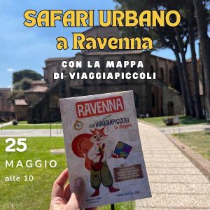 mappa ravenna per safari urbano bambini