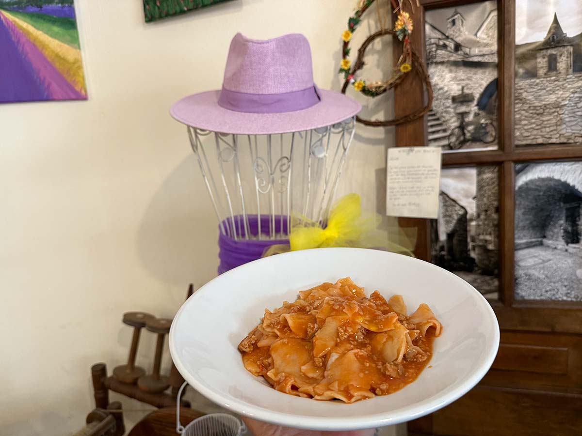 agriturismo olio del casale pasta