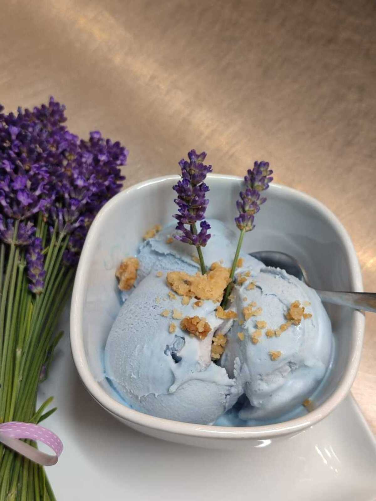 Gelato alla lavanda giardino di vanda