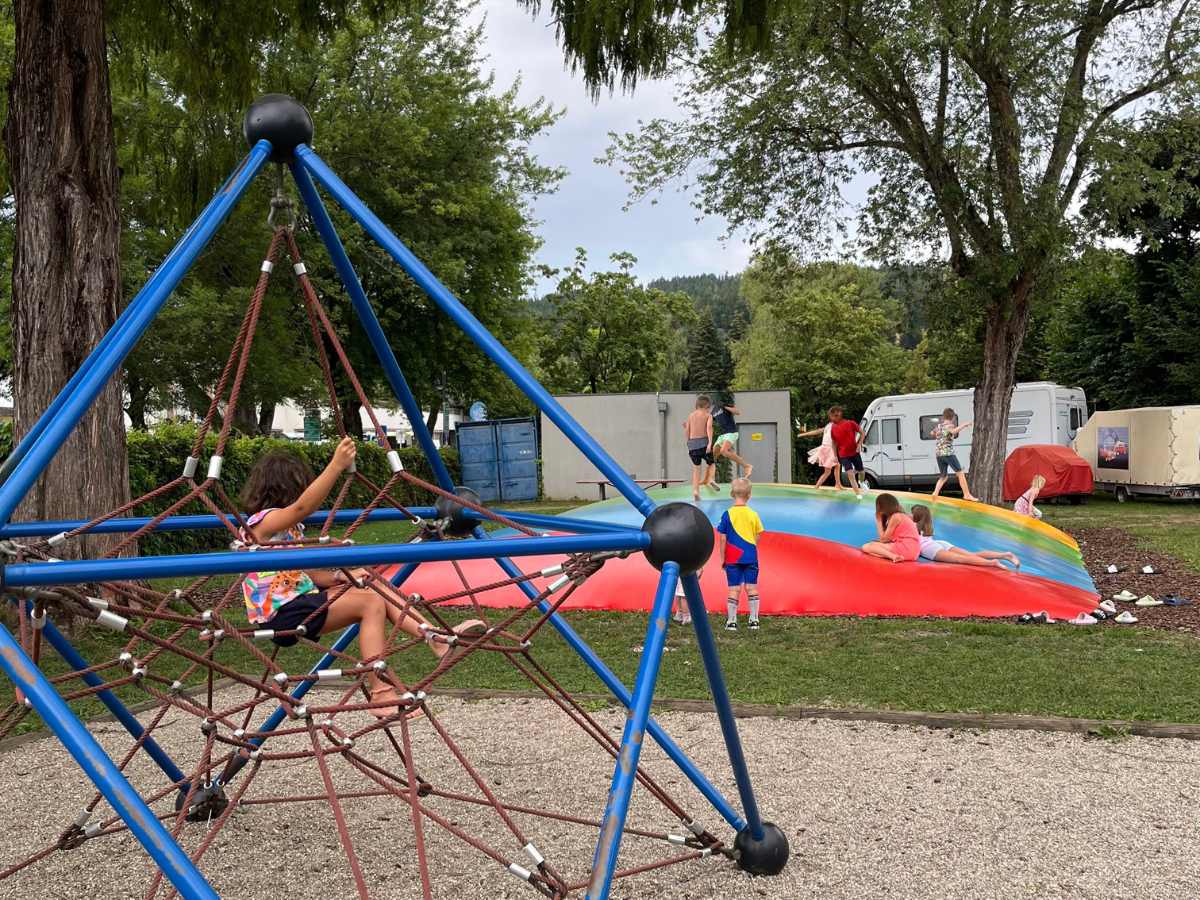 klagenfurt in camper parco giochi camping 