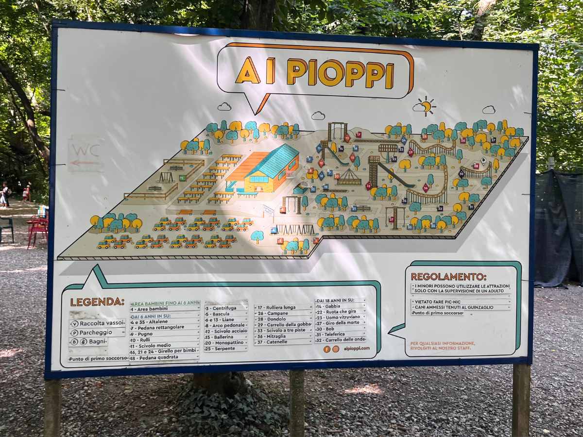 mappa parco osteria ai pioppi